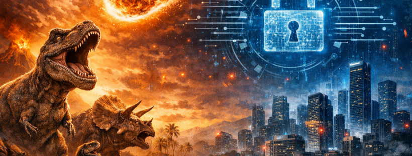 7 Cybersecurity Threats That Could Shut Down Your Business Overnight The dinosaurs never saw the asteroid coming!